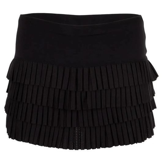 Women's Mon Amie Tennis Skort-Apparel-Lucky In Love-95645-001_BLACK-L-Tennis Express