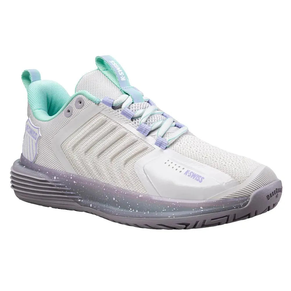 Women's Ultrashot 3 Tennis Shoes Nimbus Cloud and Lilac Gray