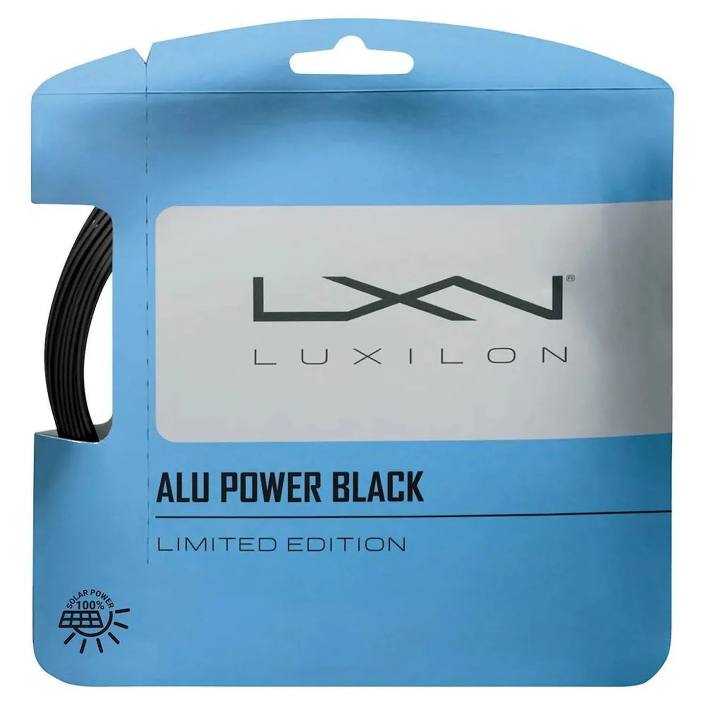 Alu Power 125mm/17G Tennis String Black-Strings-Luxilon-98221-DEFAULT-L-Tennis Express