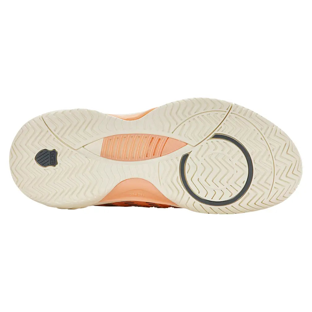 Women's Hypercourt Supreme 2 Tennis Shoes Peach Parfait and Egret