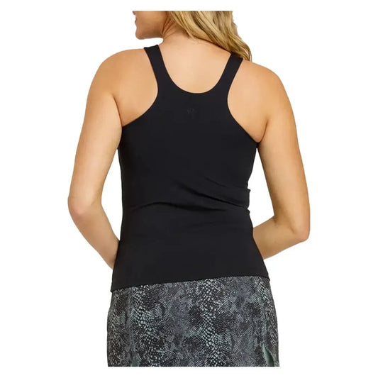 Women's Foundation Hi-Neck Tennis Tank Onyx