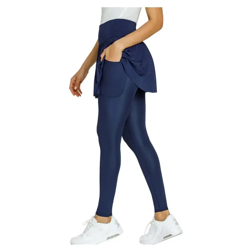 Women's Allegro Hi-Rise Tennis Skegging Navy Blue