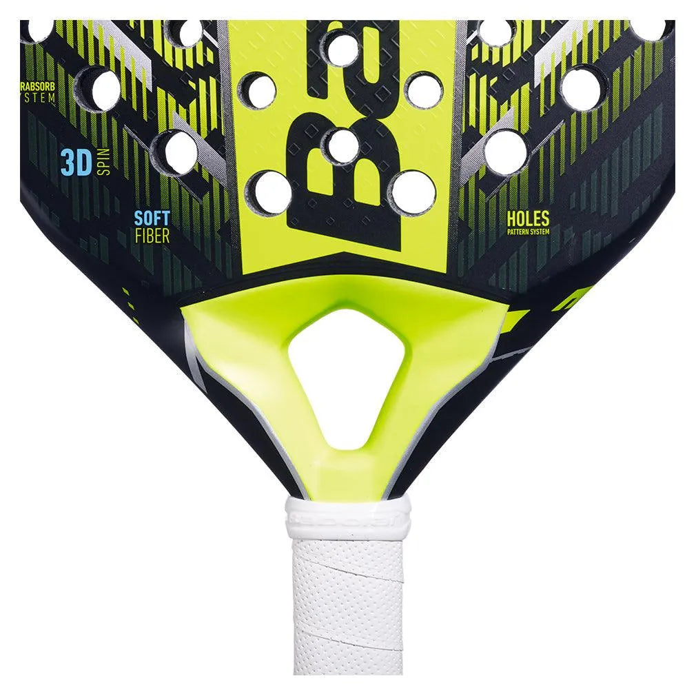 Counter Vertuo 2.5 Padel Racquet Black and Yellow