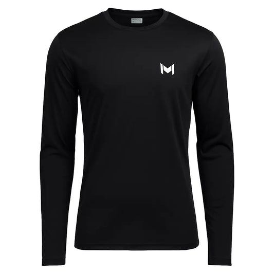Men's Long-Sleeve Tennis T-Shirt-Apparel-Mouratoglou-B2BMOURTS5-b-1-Tennis Express