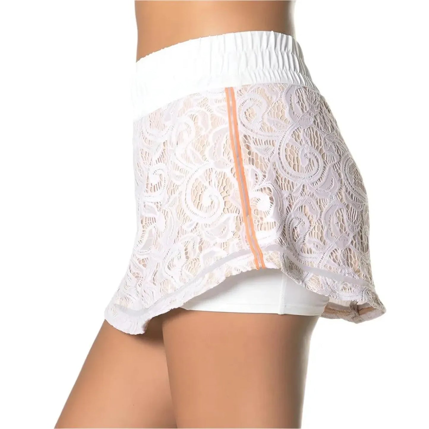Women's Lacing Around Tennis Skort Bare