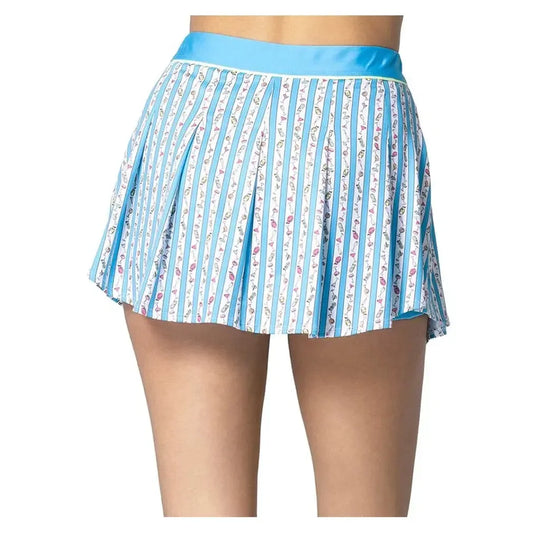 Women's Mini Bar Pleat Tennis Skort Mulberry