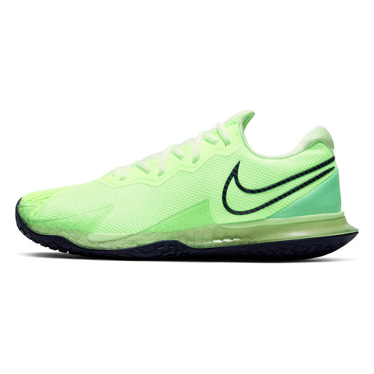 Men's Air Zoom Vapor Cage 4 Tennis Shoes Ghost Green and Blackened Blue