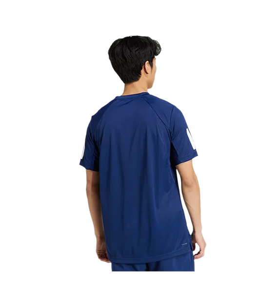 Camiseta Adidas Club 3STR Azul Marino 2025
