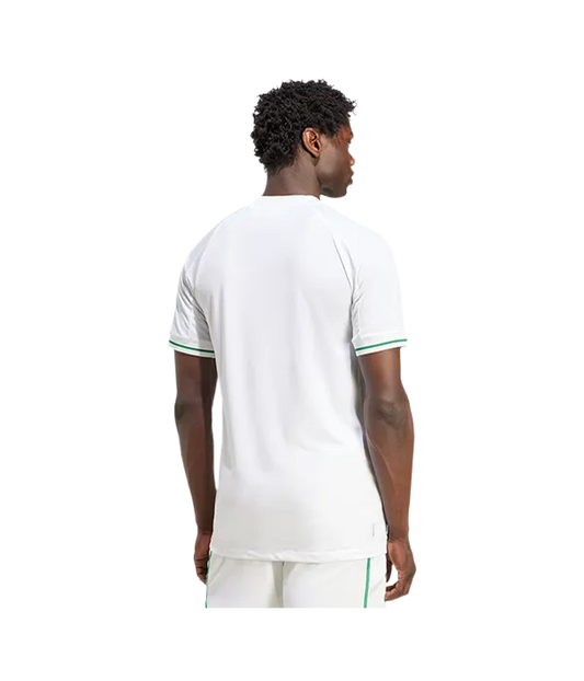 Camiseta Adidas FLT TEE Pro White Logo Verde 2025