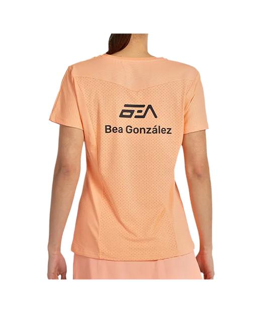 Camiseta Bullpadel Bea Albaricoque 2025 Mujer