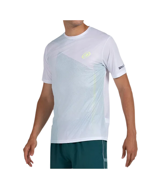 Camiseta Bullpadel Lagar White 2025