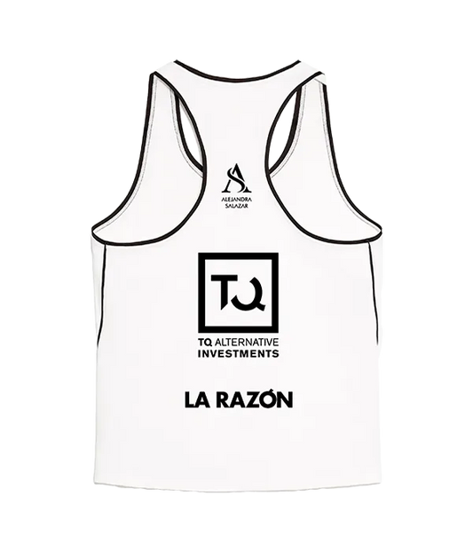 Camiseta Oysho Alejandra Salazar Blanca 2025