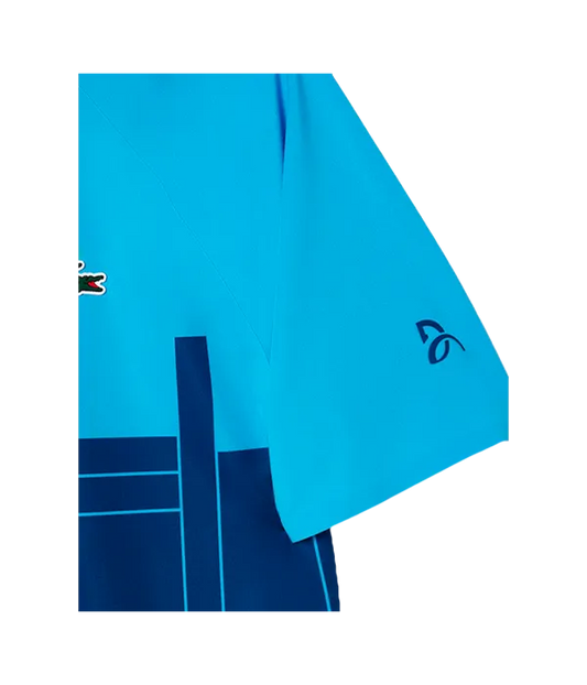 Polo Lacoste Djokovic Azul Claro
