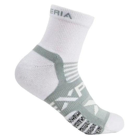Experia Light Cushion Ankle Tennis Socks White