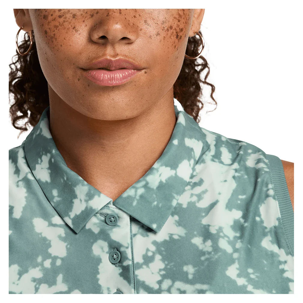 Women's Dri-FIT Victory Sleeveless Print Tennis Polo