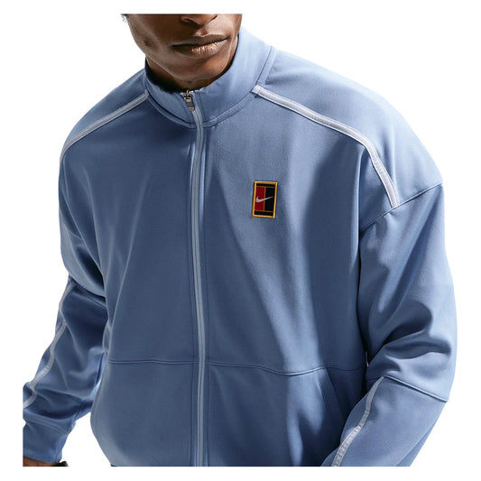 Men's Court Heritage Tennis Jacket Work Blue