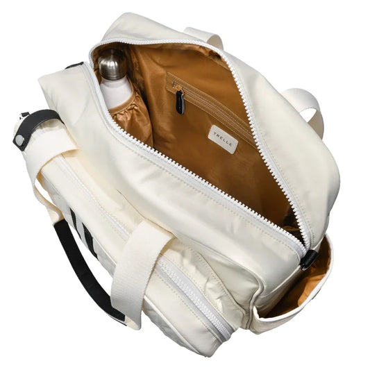 Quaintrelle Tennis Tote Ivory