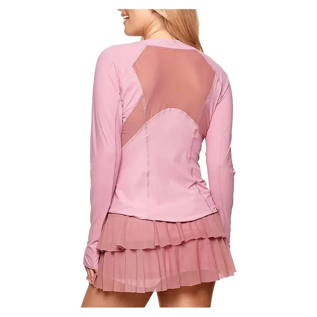 Women's Her Majesty Long Sleeve Tennis Top Malva