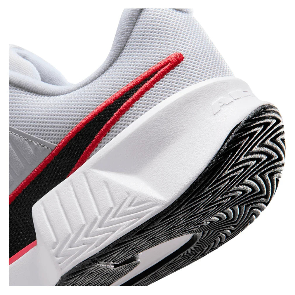 Men's GP Challenge Pro Tennis Shoes White and Lt Crimson