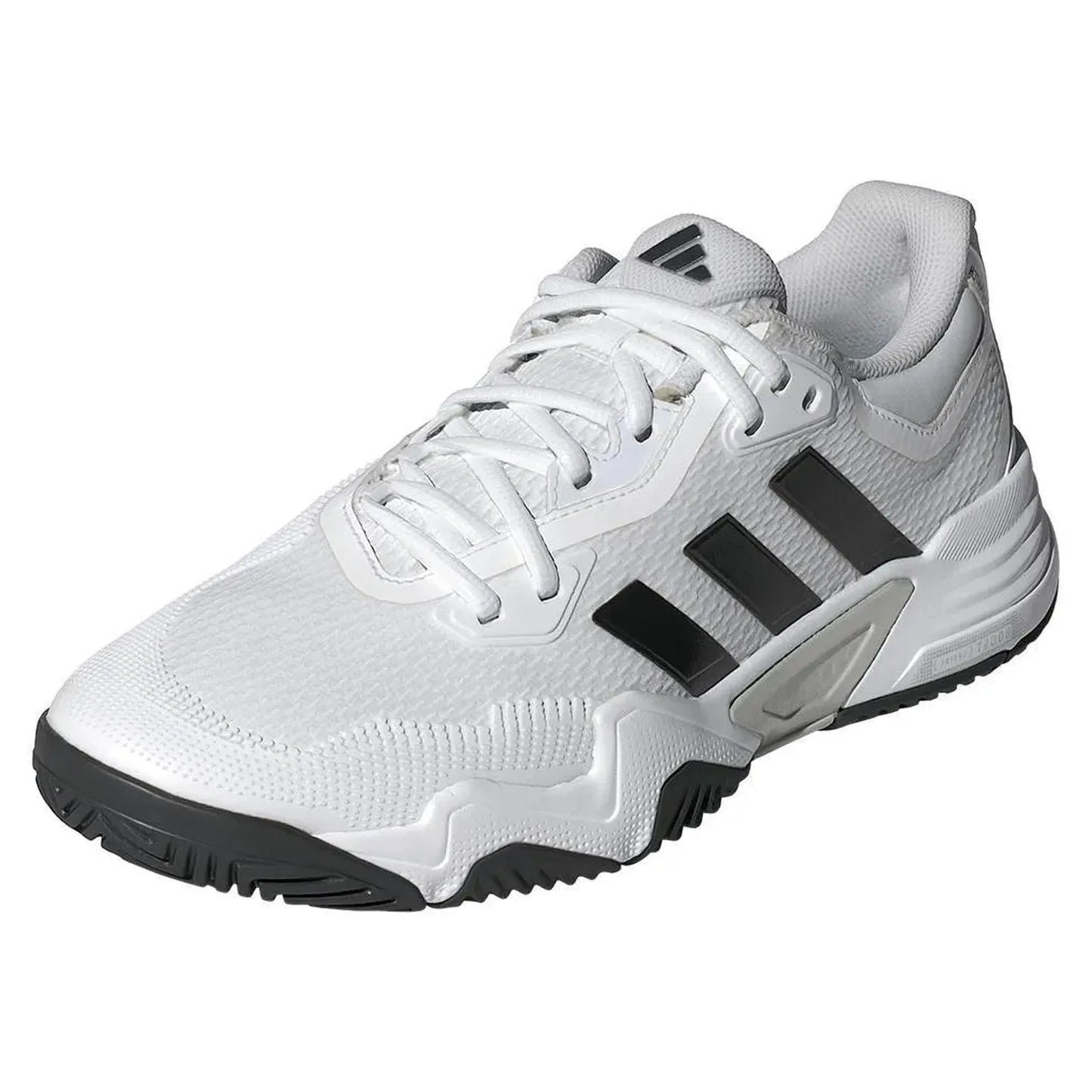 Mens Solematch Control 2 Tennis Shoes White and Black Blue Metallic-Footwear-Adidas-IF9110-y-Tennis Express