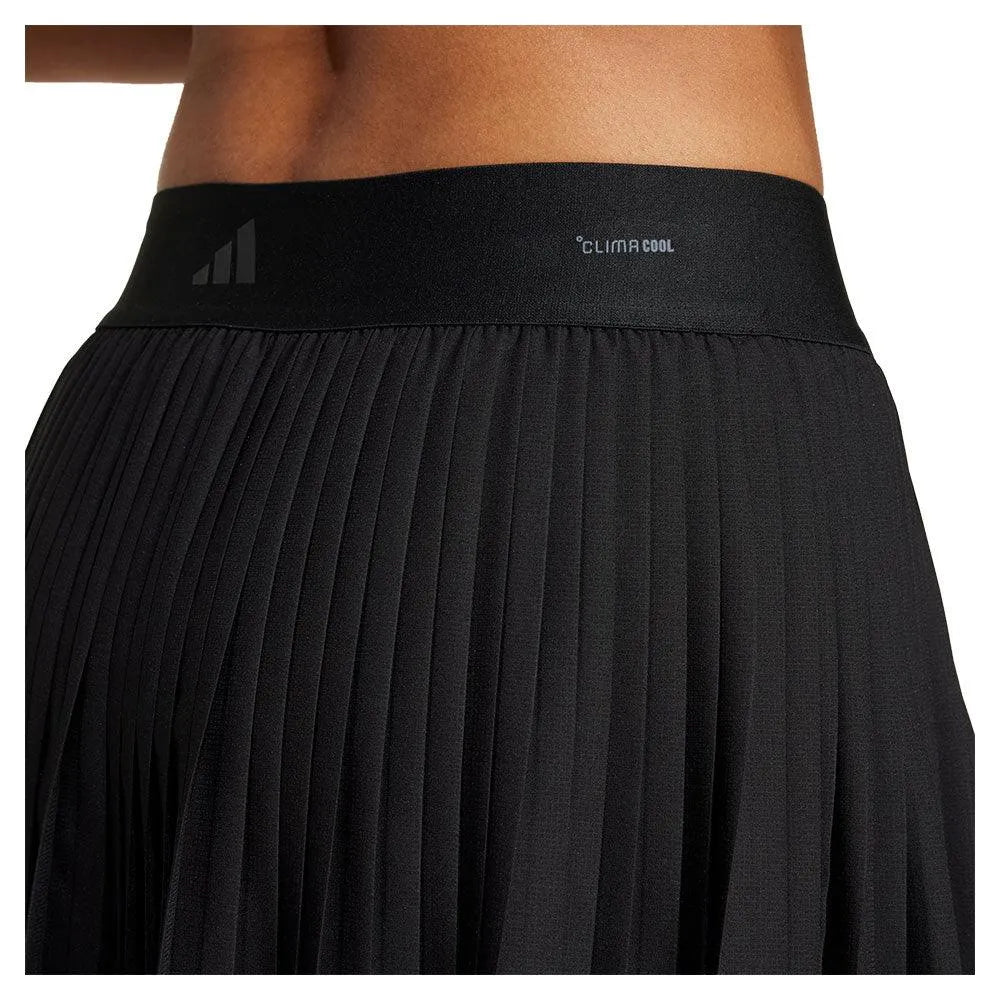 Women's Club Pleat Tennis Skort Black
