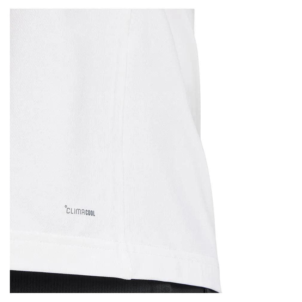 Men's Club Pique Tennis Polo White