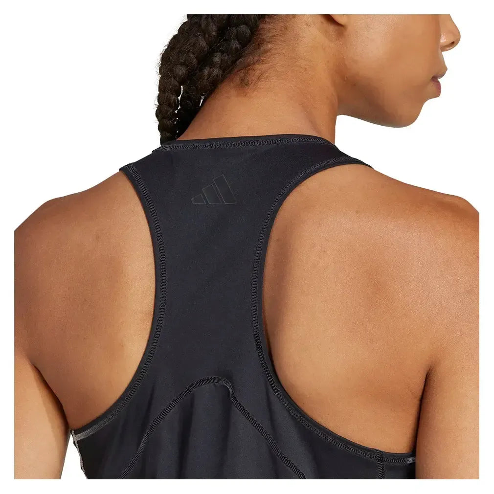 Women's Club Tennis Tank Black