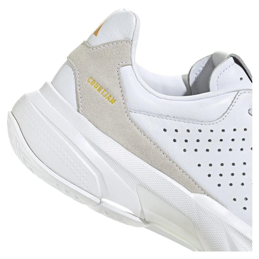 Men's CourtJam Control 3 Premium Tennis Shoes White