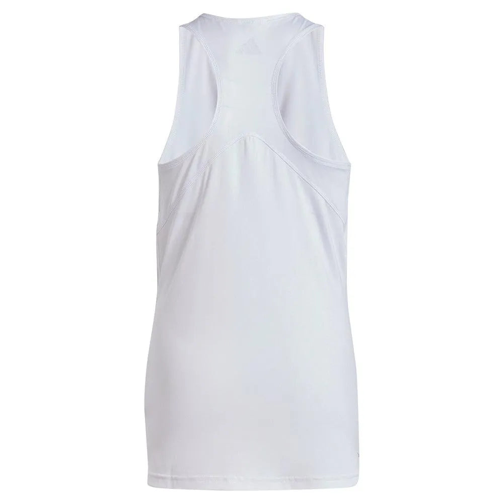 Girls' Club Tennis Tank White