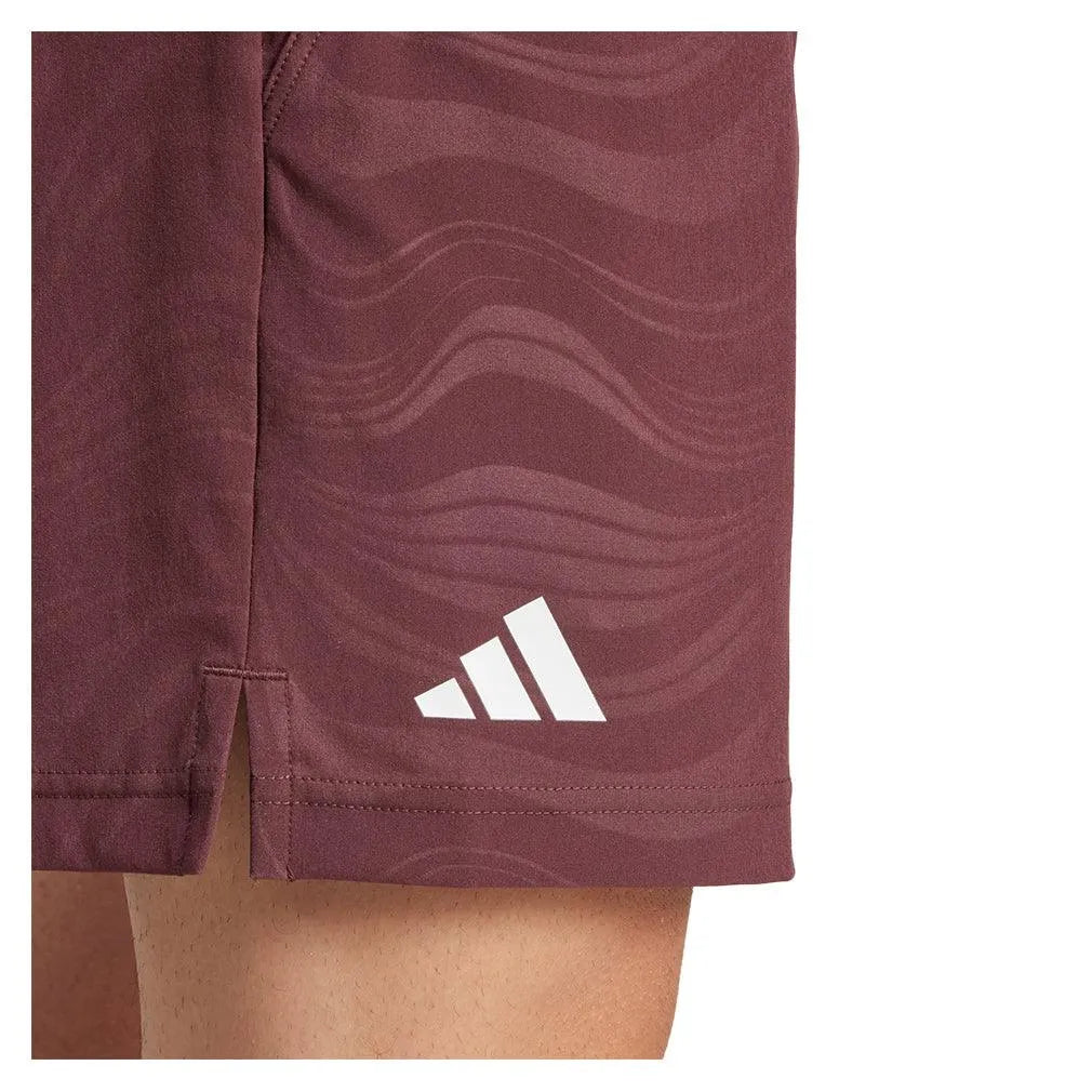 Men's Ergo Pro 7 Inch Tennis Shorts Aurora Ruby