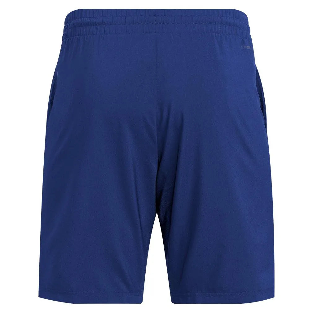 Men's Club 3 Stripe 9 inch Tennis Short Dark Blue
