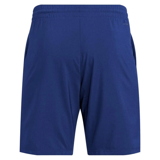 Men's Club 3 Stripe 9 inch Tennis Short Dark Blue