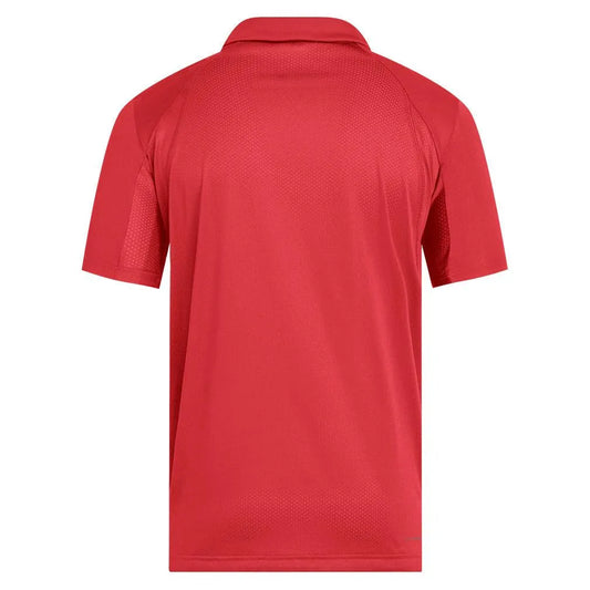 Men's Club Tennis Polo Semi Lucid Red