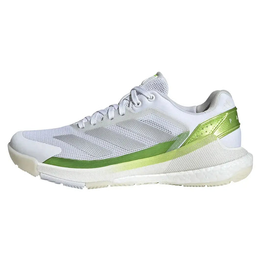 Women's Crazyquick Boost Padel Shoes Footwear White and Lucid Lemon
