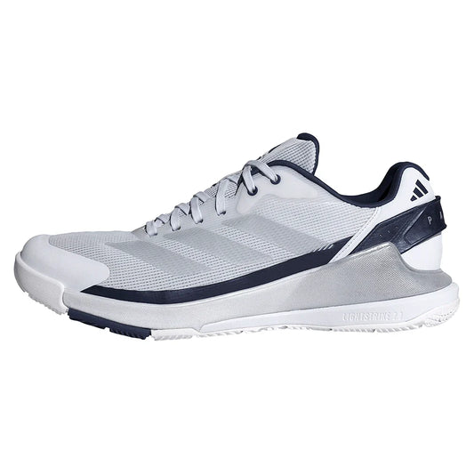 Men's Crazyquick LS Padel Shoes Core White and Dark Blue