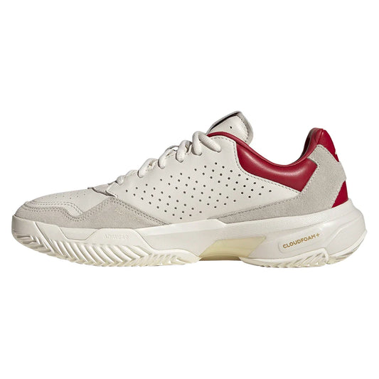Juniors' CourtJam Control 3 Premium Tennis Shoes Chalk White