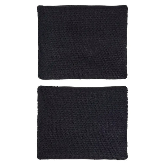 Y-3 Tennis Wristbands S Black and Orbit Grey