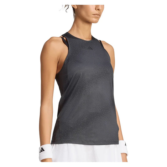 Women's Club Graph Tennis Tank Black