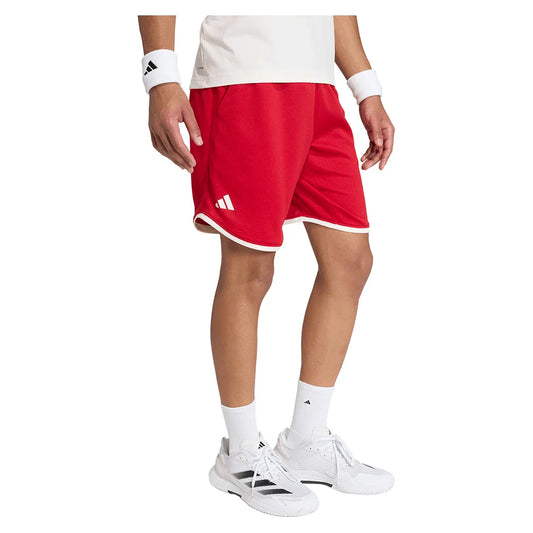 Men's Heritage 9 Inch Tennis Shorts Power Red