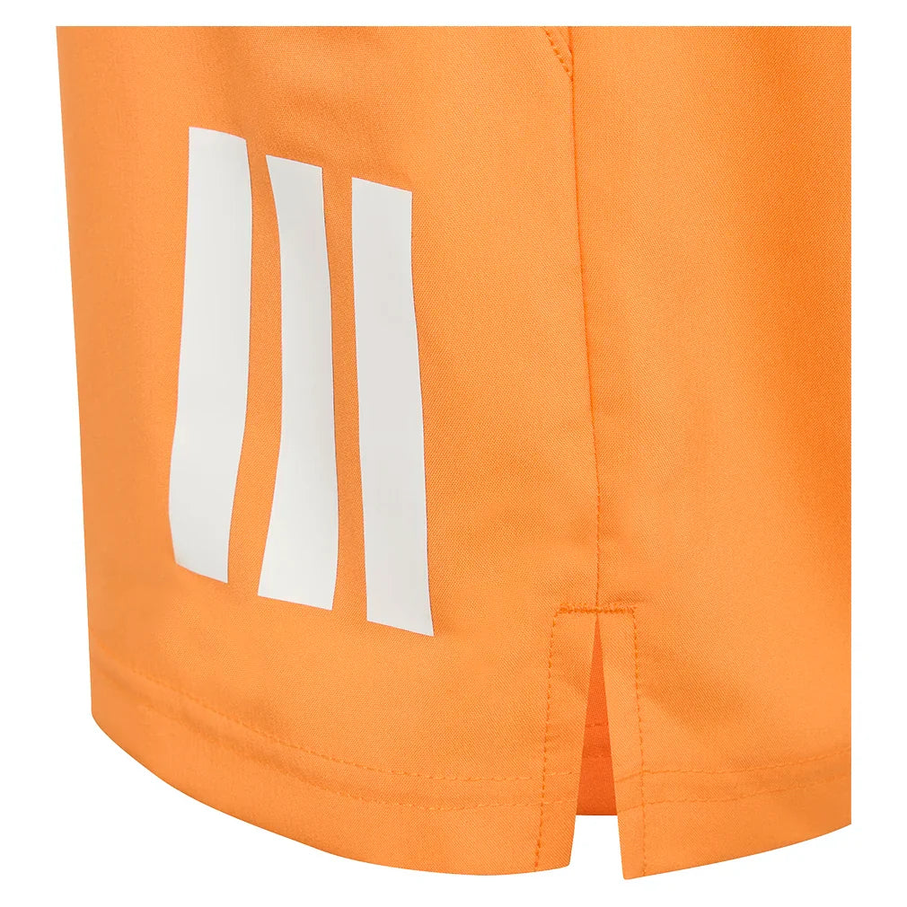 Boys' Club 3 Stripe Tennis Short Pure Orange