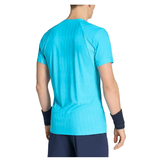 Men's Freelift Tennis Tee Signal Cyan