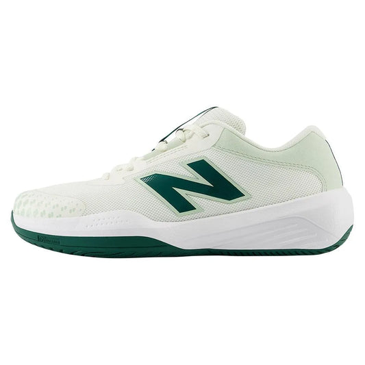 Juniors' 996v6 Tennis Shoes Sea Salt and Natural Mint