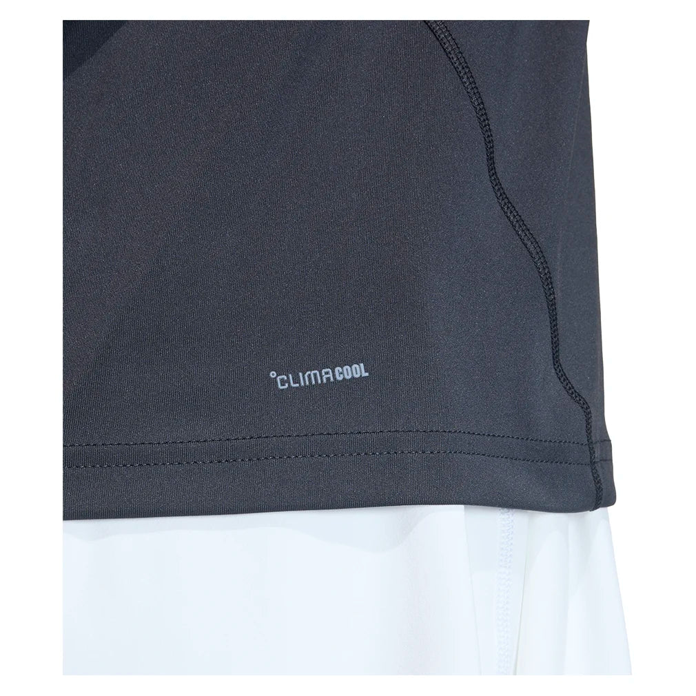 Women's Club Tennis Tank Black
