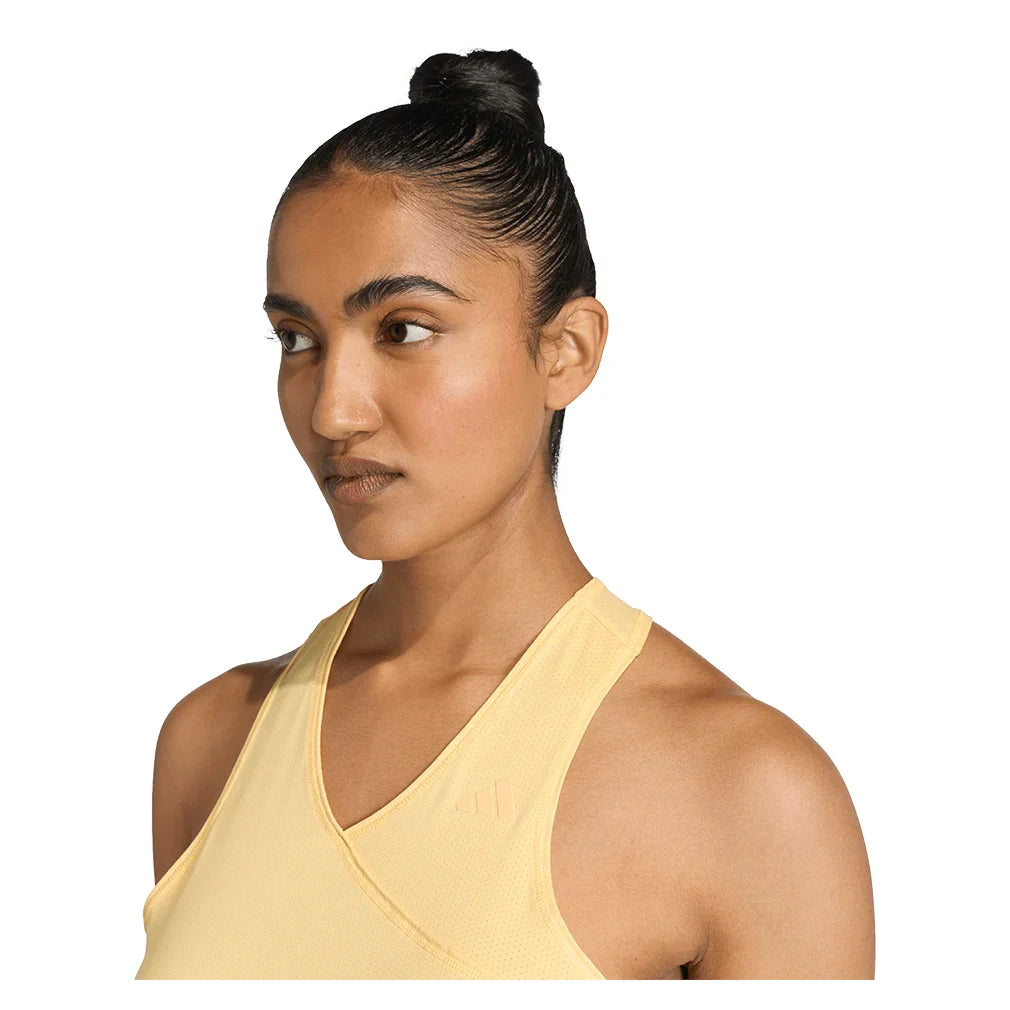 Women's Club V Tennis Tank Ice Tangerine