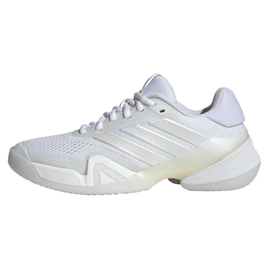 Women's Barricade 14 Tennis Shoes Core White and Zero Metallic