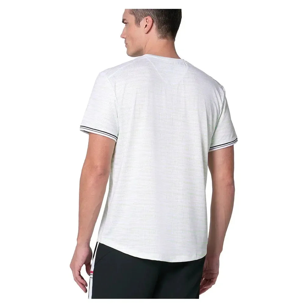 Men's Pressure Rising Short Sleeve Tennis Top Perd