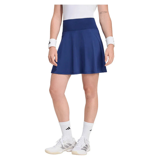 Women's Club Long Tennis Skort Dark Blue