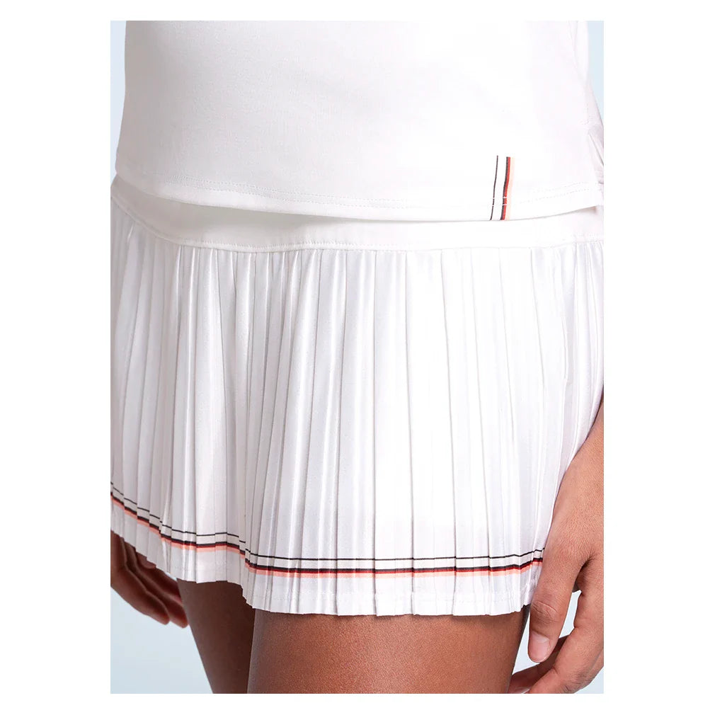 Women's Deuce Court 14 Inch Tennis Skort Peach Frost