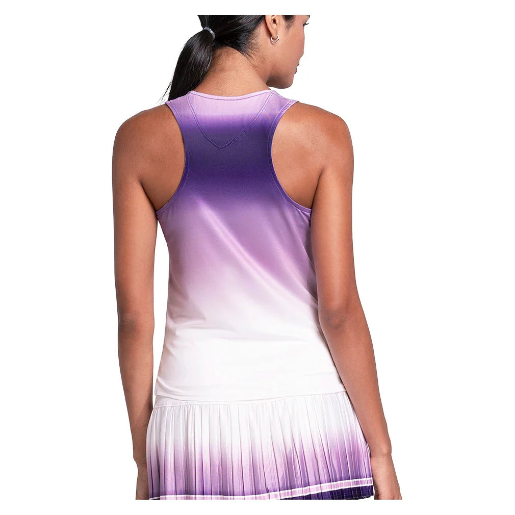 Women's Down Court Tennis Tank Paisley