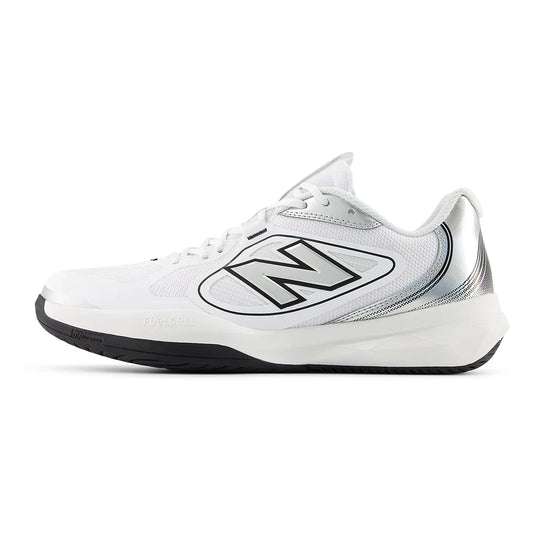 Men's FuelCell 796v5 4E Width Tennis Shoes White and Black